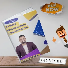 CA Inter Adv. Accounts That's It Handwritten Concepts Book By CA Jai Chawla