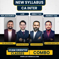 CA Inter New Syllabus Group - 1 Combo Exam-Oriented Batch By Vsmart Academy