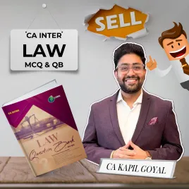 CA Inter Law Question Bank &amp; MCQ By CA India