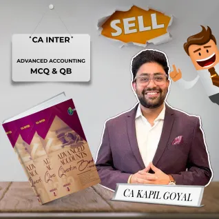 CA Inter Advanced Accounting Question Bank And MCQ by CA Kapil Goyal 