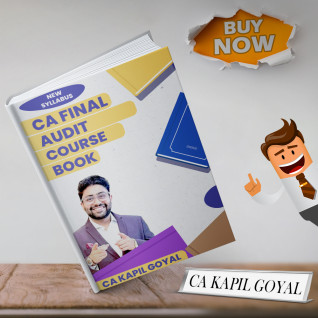CA Kapil Goyal Audit Course Book Set For CA Final: Study Material