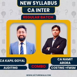 Namit Arora CA Inter Cost & FM-SM