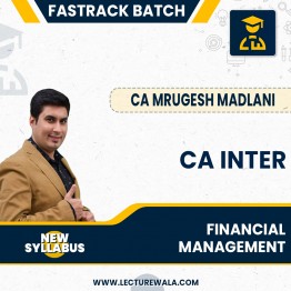 CA Inter New Syllabus FM Fastrack Course By CA Mrugesh Madlani: Pen Drive / Online Classes