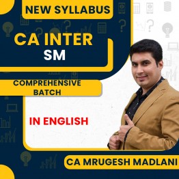 Mrugesh Madlani CA Inter SM Online Classes