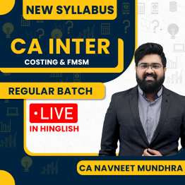 Cost FMSM CA Inter Combo By CA Navneet Mundhra
