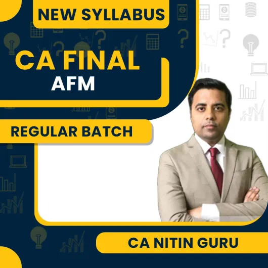 CA Nitin Guru Advanced Financial Management Regular Batch For CA Final