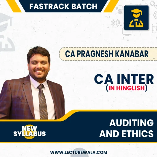 CA Inter New Syllabus Audit In Hinglish Crash Course By CA Pragnesh Kanabar : Online classes.