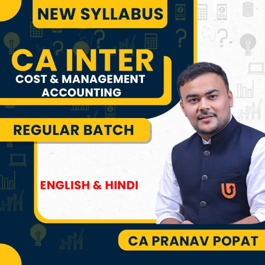 CA Pranav Popat Cost Regular Online Classes For CA Inter : Online Classes