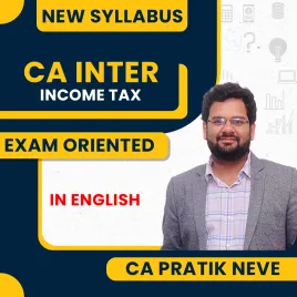 CA Pratik Neve Income Tax Exam Oriented Classes In English For CA Inter Online Classes CA Pratik Neve Income Tax Exam Oriented Classes In English For CA Inter Online Classes