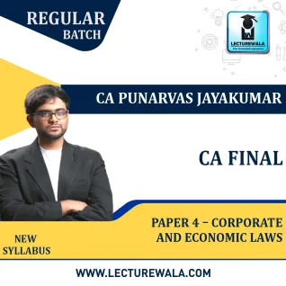 CA Final Paper 4 – Corporate and Economic Laws Regular New Syllabus By CA Punarvas Jayakumar: Pen drive / Google drive. CA Final Paper 4 – Corporate and Economic Laws Regular New Syllabus By CA Punarvas Jayakumar: Pen drive / Google drive.