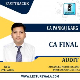 CA Final Audit Fasttrack : Video Lecture + Study Material By CA Pankaj Garg (For Nov.2022 & May 2023)