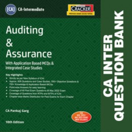 CA Inter Audit Cracker (Question Bank) by CA Pankaj Garg  For ( Nov.2022) 