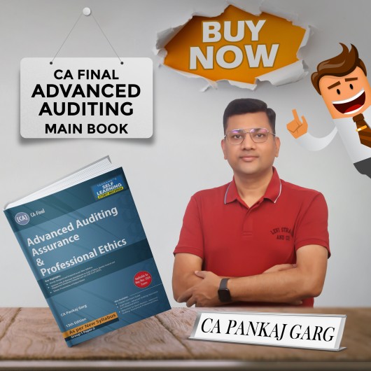 CA Pankaj Garg Advanced Auditing Main Book For CA Final: Study Material