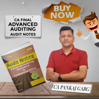 CA Pankaj Garg Advanced Auditing AUDIT NOTES 3rd Edition For CA Final: Study Material