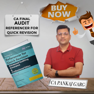 CA Pankaj Garg Advanced Auditing Referencer for Quick Revision Book 7th Edition For CA Final: Study Material