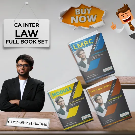 CA Inter Corporate and Other Laws Full Books Set: By CA Punarvas Jayakumar