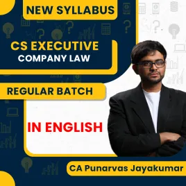CS Executive Paper 2 – Company Law Regular Course New Syllabus By CA Punarvas Jayakumar: Pen drive / Online Classes. CS Executive Paper 2 – Company Law Regular Course New Syllabus By CA Punarvas Jayakumar: Pen drive / Online Classes.
