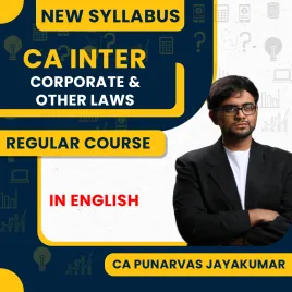 CA Inter New Syllabus Corporate and Other Laws Regular Classes In English By CA Punarvas Jayakumar: Pen Drive / Online Classes CA Inter New Syllabus Corporate and Other Laws Regular Classes In English By CA Punarvas Jayakumar: Pen Drive / Online Classes