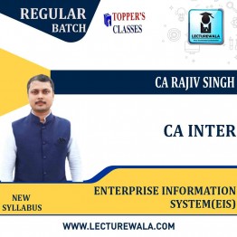 CA Inter EIS Regular Course by CA Rajiv Singh : Pen drive / Online classes.