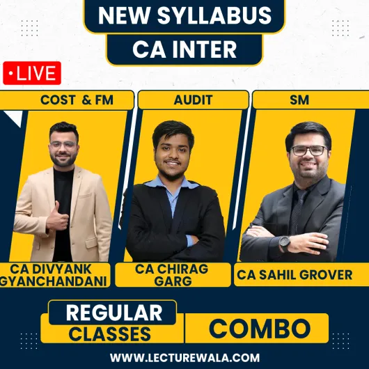 AVJ ACADEMY CA Inter Group-2 Regular Online Classes : Online / Offline Classes.