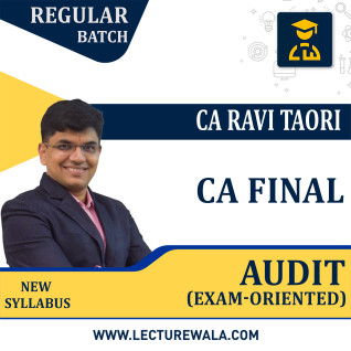 CA Final Audit New Recorded Exam-Oriented Batch Regular Course By CA Ravi Taori : Pen Drive / Google Drive CA Final Audit New Recorded Exam-Oriented Batch Regular Course By CA Ravi Taori : Pen Drive / Google Drive