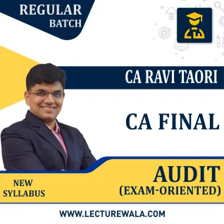 CA Final Audit New Recorded Exam-Oriented Batch Regular Course By CA Ravi Taori : Pen Drive / Google Drive CA Final Audit New Recorded Exam-Oriented Batch Regular Course By CA Ravi Taori : Pen Drive / Google Drive