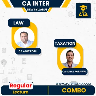CA Inter Corporate & Other Laws & Taxation New Syllabus Regular Course By CA Amit Popli & CA Suraj Agrawal : Pen drive / online classes. CA Inter Corporate & Other Laws & Taxation New Syllabus Regular Course By CA Amit Popli & CA Suraj Agrawal : Pen drive / online classes.