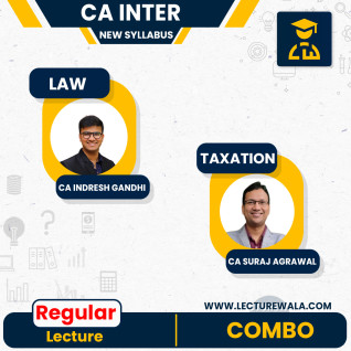 CA Inter Corporate & Other Laws & Taxation New Syllabus Regular Course By CA Indresh Gandhi & CA Suraj Agrawal : Pen drive / online classes. CA Inter Corporate & Other Laws & Taxation New Syllabus Regular Course By CA Indresh Gandhi & CA Suraj Agrawal : Pen drive / online classes.