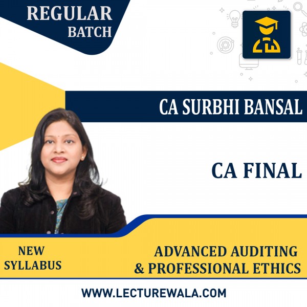  CA Surbhi Bansal Advanced Auditing And Professional Ethics For CA Final : Google Drive Classes.