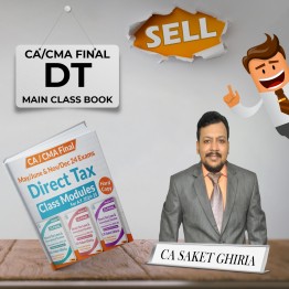 CA Saket Ghiria Direct Tax Main Class Book