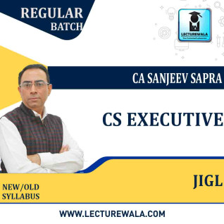 CS Executive Jurisprudence Interpretation & General Law New/Old Syllabus Regular Course : Video Lecture + Study Material by CA sanjeev Sapra (For June-21 and Dec 2021) CS Executive Jurisprudence Interpretation & General Law New/Old Syllabus Regular Course : Video Lecture + Study Material by CA sanjeev Sapra (For June-21 and Dec 2021)