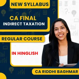 CA Riddhi Baghmar IDT Safal Batch Regular Batch For CA Final