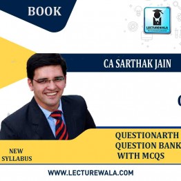 CA  Inter Audit Questionarth Question Bank with MCQs Book : BY CA Sarthak Jain  (For Nov 2022 & ONWARDS)