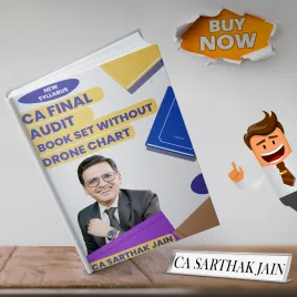 CA Final Audit Full Book Set (Excluding Drone Charts): BY CA Sarthak Jain.