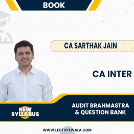 CA Inter Audit Brahmastra + Question Bank: BY CA Sarthak Jain.