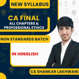 CA Shankar Lakhwani Advanced Auditing (All Chapters &amp; Professional Ethics) Non Standards Batch For CA Final