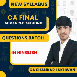 CA Shankar Lakhwani Advanced Auditing Questions Batch For CA Final