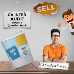 CA Inter Audit Notes & Question BankBy CA Shubham Keswani for May 2024