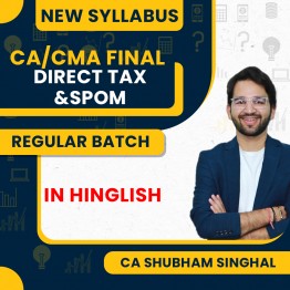 Shubham Singhal CA FINAL 