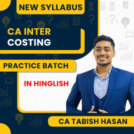 CA Inter Costing Question Practice Batch In English &amp; Malyalam by Ca Tabish : Online CLasses