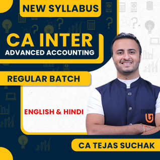 CA Tejas Suchak Advanced Accounting Regular Batch For CA Inter