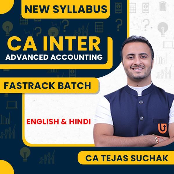 CA Tejas Suchak Advanced Accounting Fastrack Classes For CA Inter: Google Drive Classes