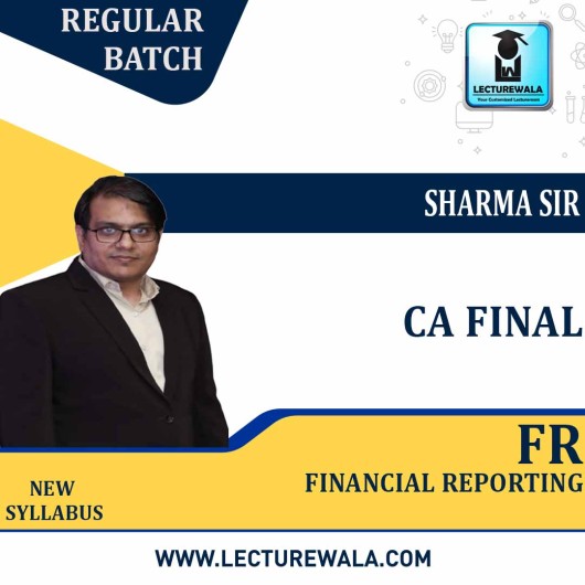 CA Final FR New Syllabus  Regular Batch By CA Umesh Sharma : Online classes.