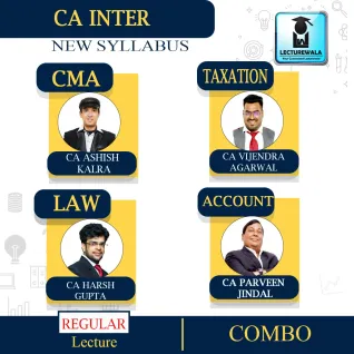 CA Inter Group - 1 Combo Regular Course by CA Vijender Aggarwal & CA Harsh Gupta & CA Praveen Jindal: Google Drive / Pen Drive  CA Inter Group - 1 Combo Regular Course by CA Vijender Aggarwal & CA Harsh Gupta & CA Praveen Jindal: Google Drive / Pen Drive