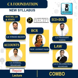 CA Foundation All Subjects Combo Regular Course By CA Vinod Reddy's Percpet: Pen drive / online classes. CA Foundation All Subjects Combo Regular Course By CA Vinod Reddy's Percpet: Pen drive / online classes.