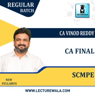 CA Final SCMPE Regular Course By CA Vinod Reddy: Pendrive / Online Classes. CA Final SCMPE Regular Course By CA Vinod Reddy: Pendrive / Online Classes.