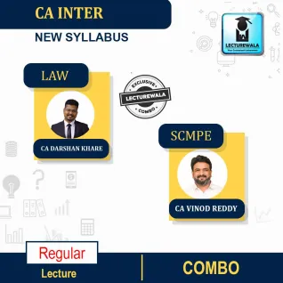 CA Inter Laws & Cost Management Accounting Combo Regular Course By CA Darshan Khare & CA Vinod Reddy : Pen Drive / Online Classes CA Inter Laws & Cost Management Accounting Combo Regular Course By CA Darshan Khare & CA Vinod Reddy : Pen Drive / Online Classes