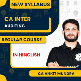 CA Intermediate Udesh Regular May 2026 (Group 2) Auditing and Ethics by Pw : Online Classes