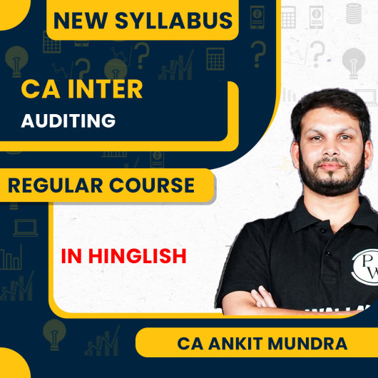 CA Intermediate Udesh Regular Sep 2025 (Group 2) Auditing and Ethics by Pw : Online Classes CA Intermediate Udesh Regular Sep 2025 (Group 2) Auditing and Ethics by Pw : Online Classes