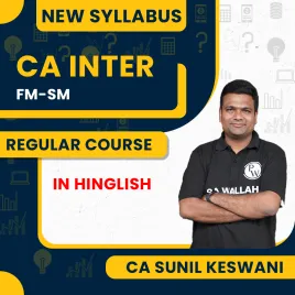 CA Inter Udesh Regular Jan 2026 Financial Management & Strategic Management (Group 2) by Pw : Online Classes  CA Inter Udesh Regular Jan 2026 Financial Management & Strategic Management (Group 2) by Pw : Online Classes